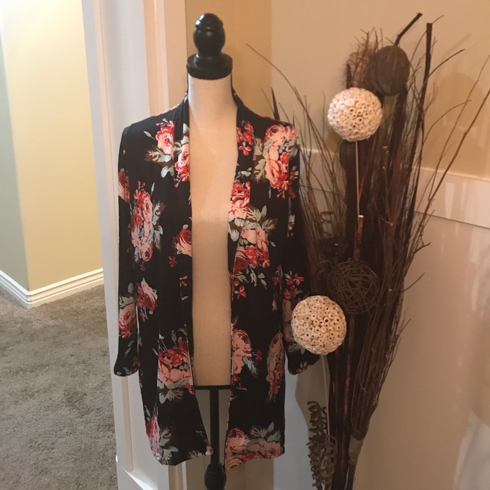 Wei Xiao Blazer Floral Designer Jacket